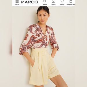 High-waist Shorts MANGO